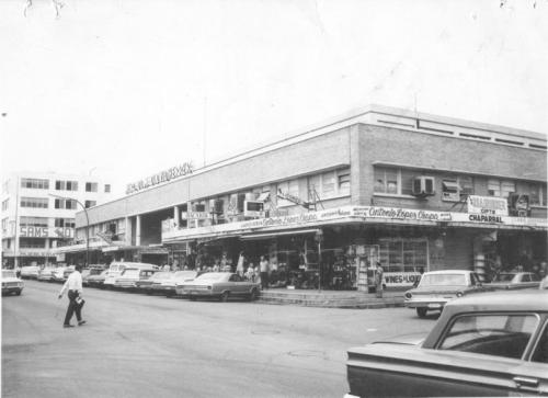 Mercado Maclovio Herrera en la década de 1960. Fondo Alberto Guerra.