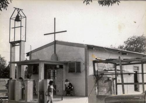 Templo de Nuestra Señora del Carmen. Década de 1970. Fondo Alberto Guerra.