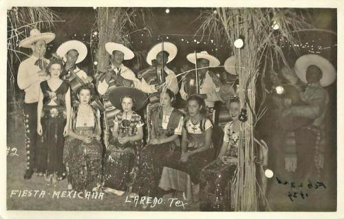 Fiesta mexicana en Laredo Texas. 1939.