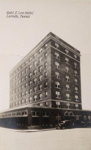 Hotel en Laredo Texas. Década de 1930.