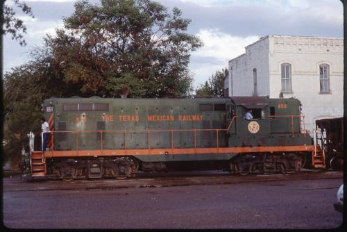 Locomotora en Laredo Texas. Década de 1970.