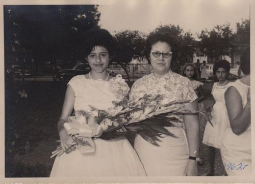 Graduación en la Esc. Carlos A. Carrillo 1962.