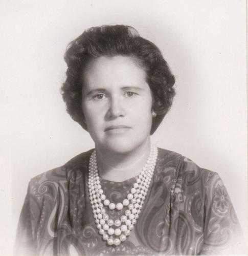 Profra. Ma. del Rosario López Ramos. 1964.