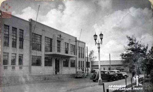 Aduana de Nuevo Laredo en la década de 1940.