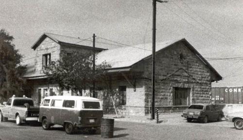 Antigua estación de ferrocarril. Década de 1980.