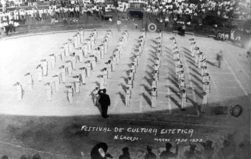 Festival de cultura estética en Nuevo Laredo. Marzo de 1933.