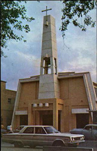 Parroquia de Nuestra Señora de la Paz. Década de 1970.