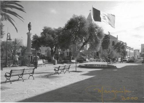 Plaza Juárez de Nuevo Laredo. Año 2000.