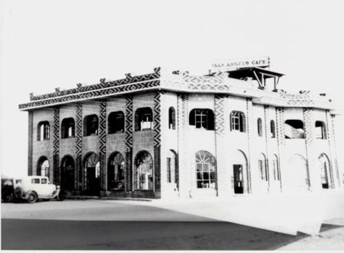 San Ángelo Café. Década de 1930.