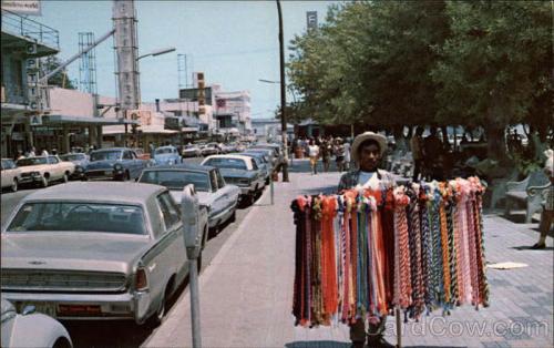 Vendor in the Plaza.