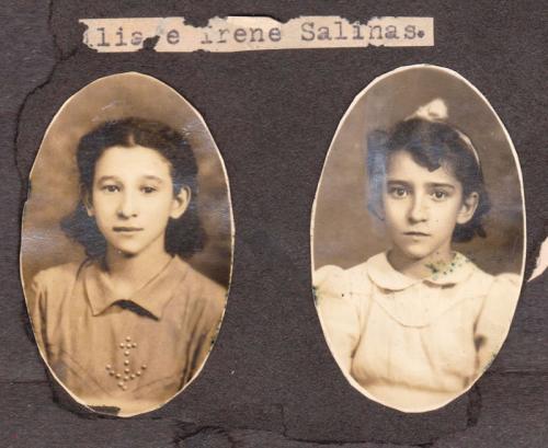Elia e Irene Salinas. 1942.