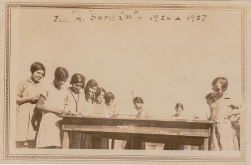 Esc. Aquiles Serdán. Ciclo 1926 1927.