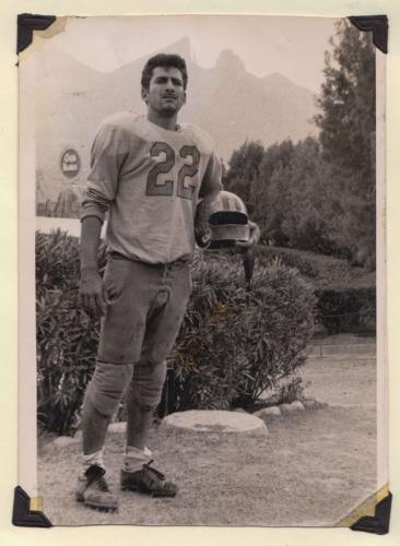 Jugador de Futbol Americano 1958.