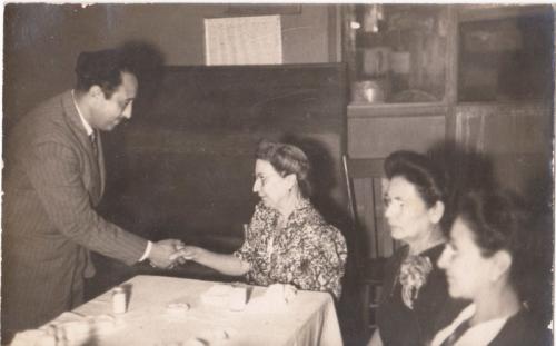 Reconocimiento a la Profra. Emilia Cantú de Zárate. Sep. 27 de 1944.